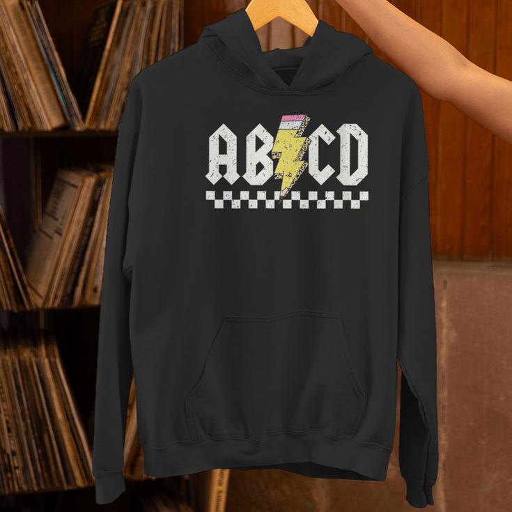 ABCD Teacher Women's Hoodie, gift for family, gift for coworker ABCD Teacher Women's Hoodie, gift for family, gift for coworker