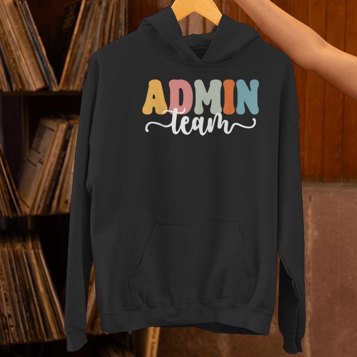 Admin Team Back To School Teachers Students Admin Squad Women's Hoodie, gift for family, gift for coworker Admin Team Back To School Teachers Students Admin Squad Women's Hoodie, gift for family, gift for coworker