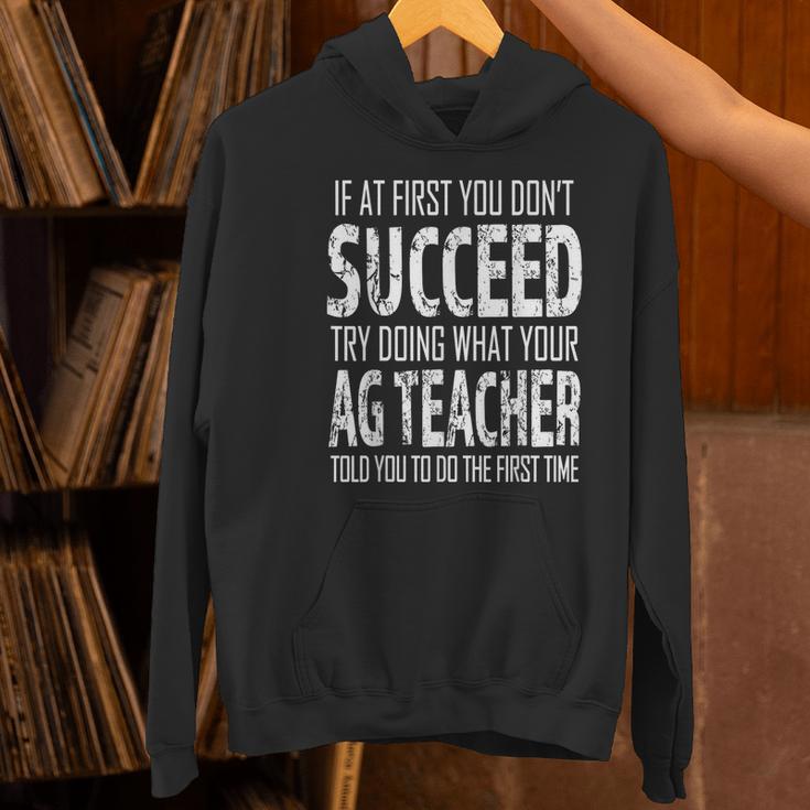 AG Teacher Shirt If At First You Don't Succeed Agriculture Women's Hoodie, gift for family, gift for coworker AG Teacher Shirt If At First You Don't Succeed Agriculture Women's Hoodie, gift for family, gift for coworker