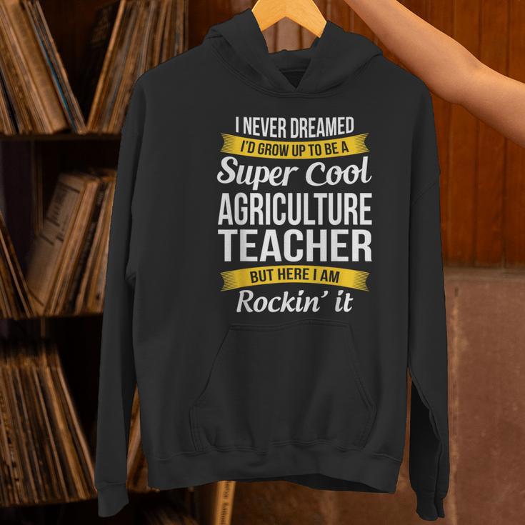 Agriculture Teacher Appreciation AG Teacher Women's Hoodie, gift for family, gift for coworker