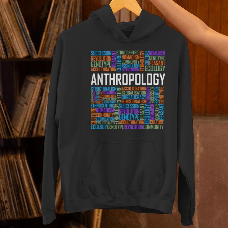 Anthropology Words Anthropologist Teacher Women's Hoodie, gift for family, gift for coworker Anthropology Words Anthropologist Teacher Women's Hoodie, gift for family, gift for coworker