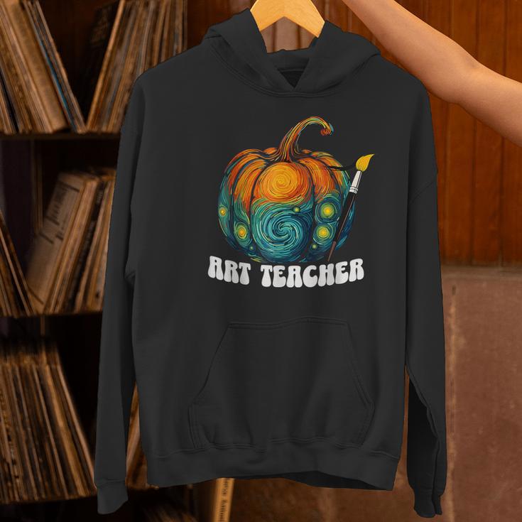 Art Teacher Pumpkin Halloween Night Men Women Women's Hoodie, gift for family, gift for coworker Art Teacher Pumpkin Halloween Night Men Women Women's Hoodie, gift for family, gift for coworker