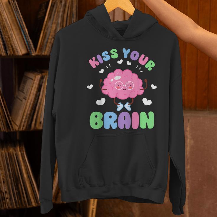 Back To School Kiss Your Brain Cute Teacher Appreciation Women's Hoodie, gift for family, gift for coworker Back To School Kiss Your Brain Cute Teacher Appreciation Women's Hoodie, gift for family, gift for coworker