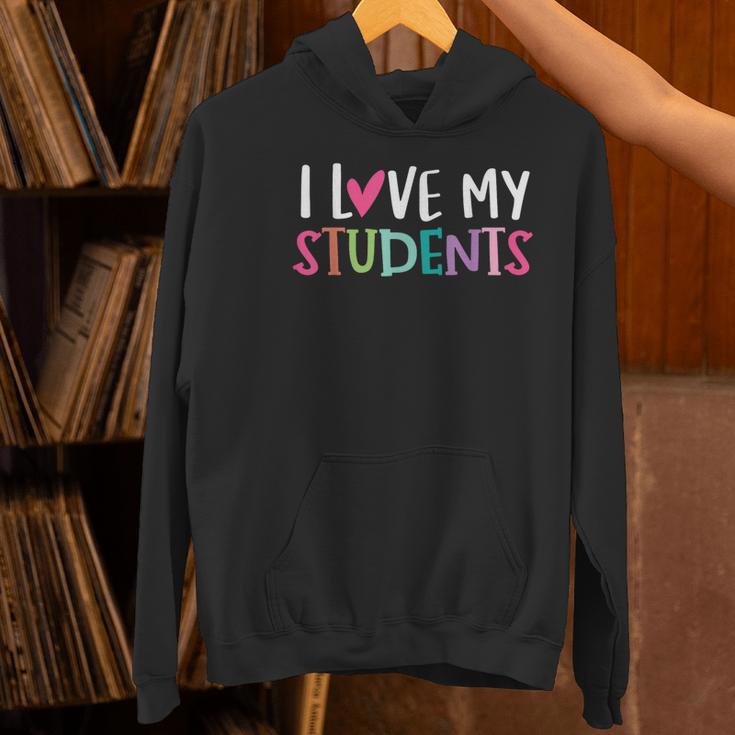 Back To School I Love My Students Teachers Women Boys Girls Women's Hoodie, gift for family, gift for coworker Back To School I Love My Students Teachers Women Boys Girls Women's Hoodie, gift for family, gift for coworker