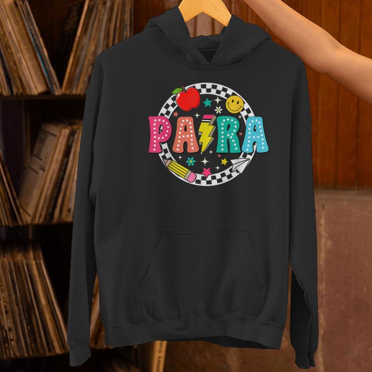 Back To School Para For Men Women Teacher Women's Hoodie, gift for family, gift for coworker Back To School Para For Men Women Teacher Women's Hoodie, gift for family, gift for coworker