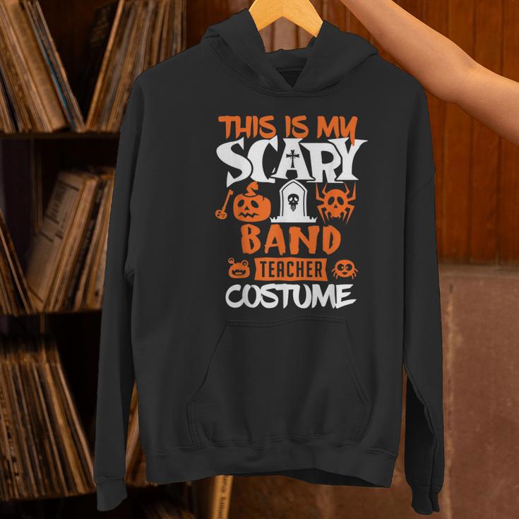 Band Teacher Halloween Shirt Costume School Marching Band For Men Women Women's Hoodie, gift for family, gift for coworker