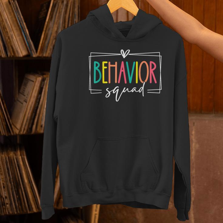 Behavior Squad School Counselor SPED Teacher Kids Women Men Women's Hoodie, gift for family, gift for coworker