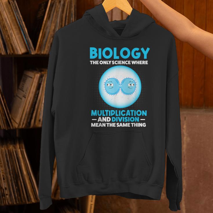 Biology Facts Science Teacher Student Biologist Women's Hoodie, Science Teacher Hoodies, gift for family, gift for coworker