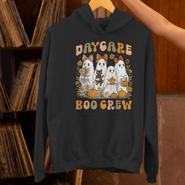 Boo Crew Daycare Teacher Matching Halloween Costume Ghost Women's Hoodie, gift for family, gift for coworker Boo Crew Daycare Teacher Matching Halloween Costume Ghost Women's Hoodie, gift for family, gift for coworker