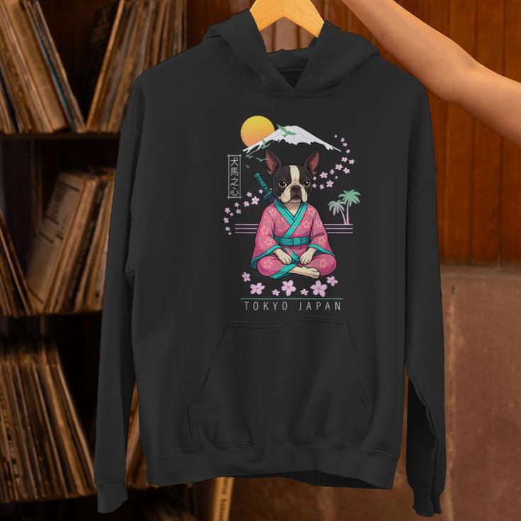 Boston Terrier Boston Bull Terrier Women's Hoodie, gift for family, gift for coworker