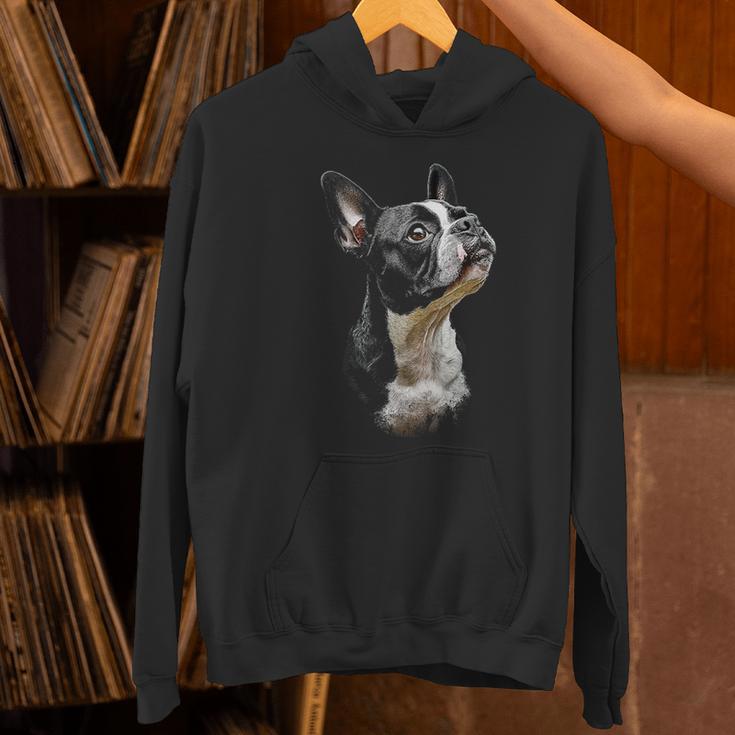 Boston Terrier Dog Graphic Pet Art Boston Terrier For Men Women Kids Women's Hoodie, gift for family, gift for coworker