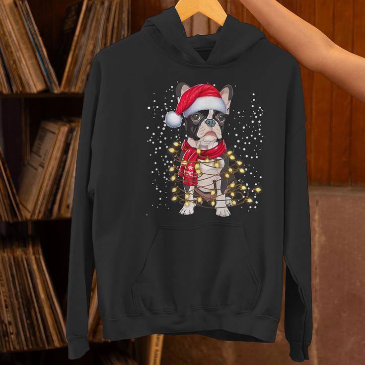 Boston Terrier Dog Ugly Christmas Dog Xmas For Men Women Kids Women's Hoodie, Boston Terrier Christmas Hoodies, gift for family, gift for coworker