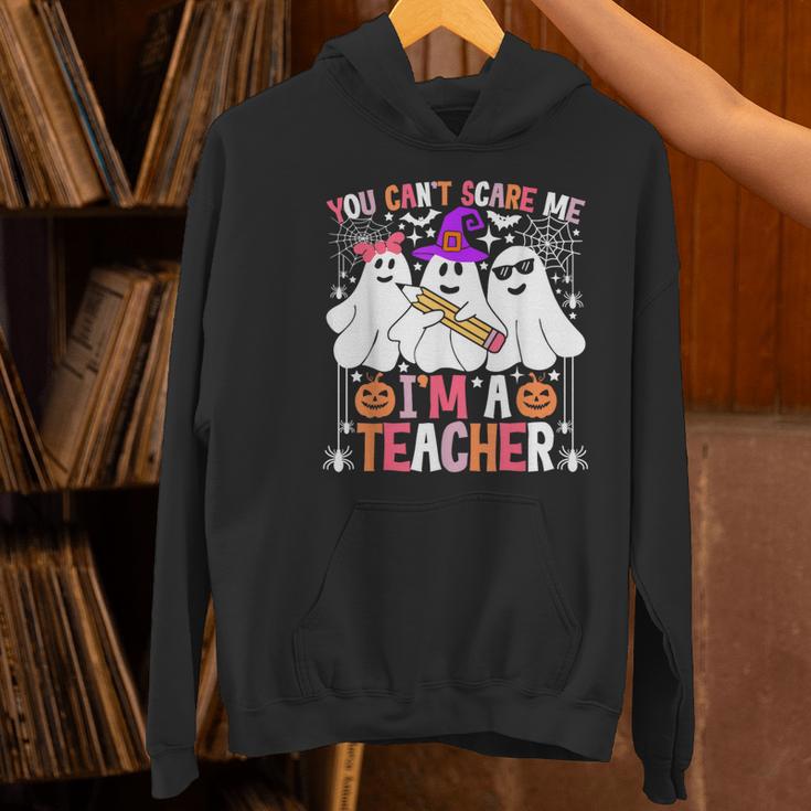 You Can't Scare Me I'm A Teacher Halloween Women's Hoodie, gift for family, gift for coworker You Can't Scare Me I'm A Teacher Halloween Women's Hoodie, gift for family, gift for coworker