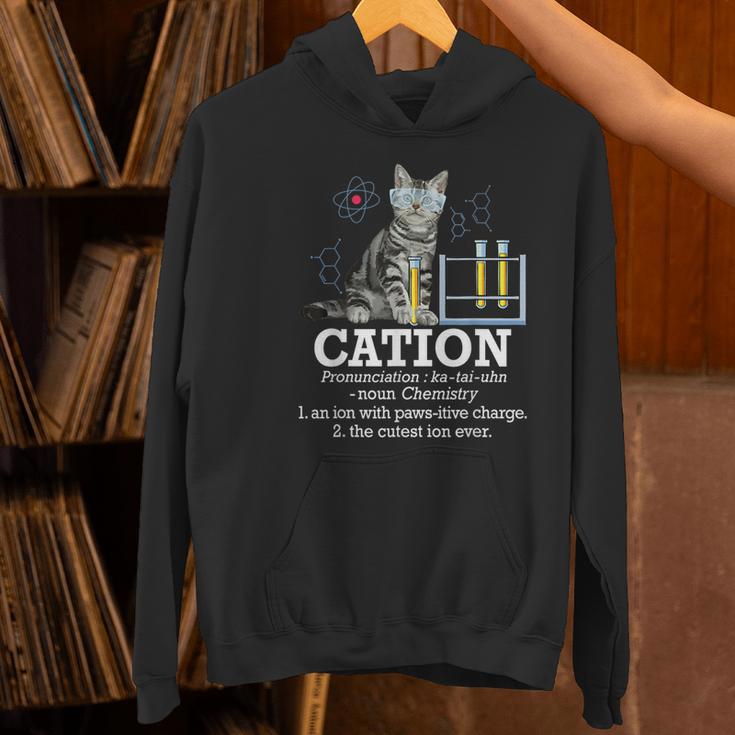 Cation Chemistry Humor Science Teacher Cat Pun Women's Hoodie, Science Teacher Hoodies, gift for family, gift for coworker Cation Chemistry Humor Science Teacher Cat Pun Women's Hoodie, Science Teacher Hoodies, gift for family, gift for coworker