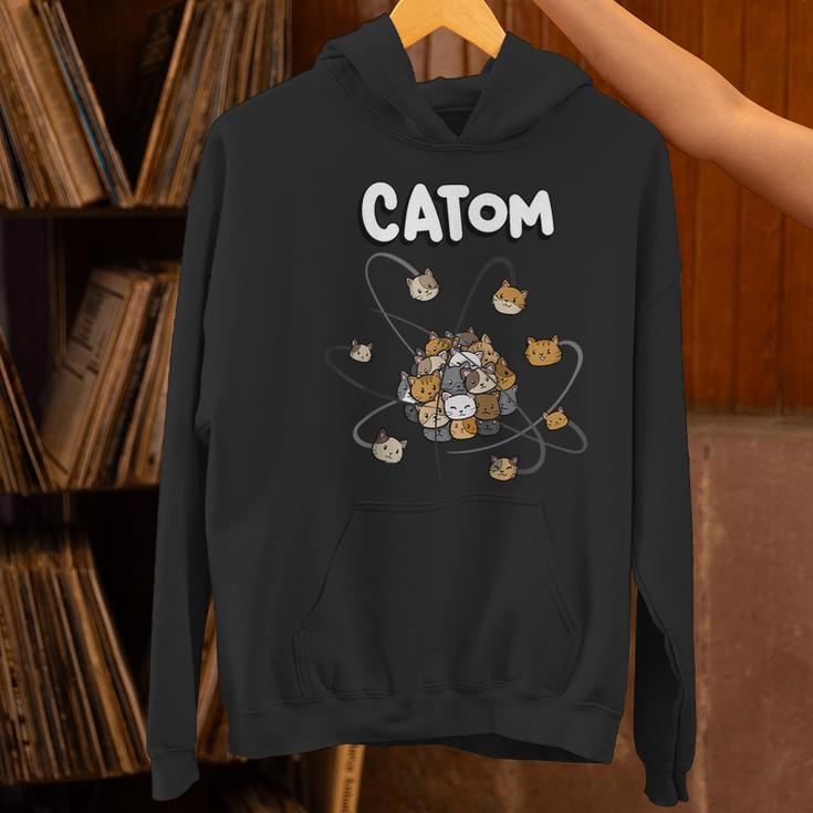 Catom Science Teacher Chemistry Lover Physics School Cat Women's Hoodie, Science Teacher Hoodies, gift for family, gift for coworker Catom Science Teacher Chemistry Lover Physics School Cat Women's Hoodie, Science Teacher Hoodies, gift for family, gift for coworker