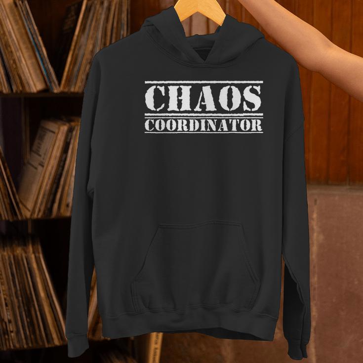 Chaos Coordinator Teacher Mom & Parents Women's Hoodie, gift for family, gift for coworker