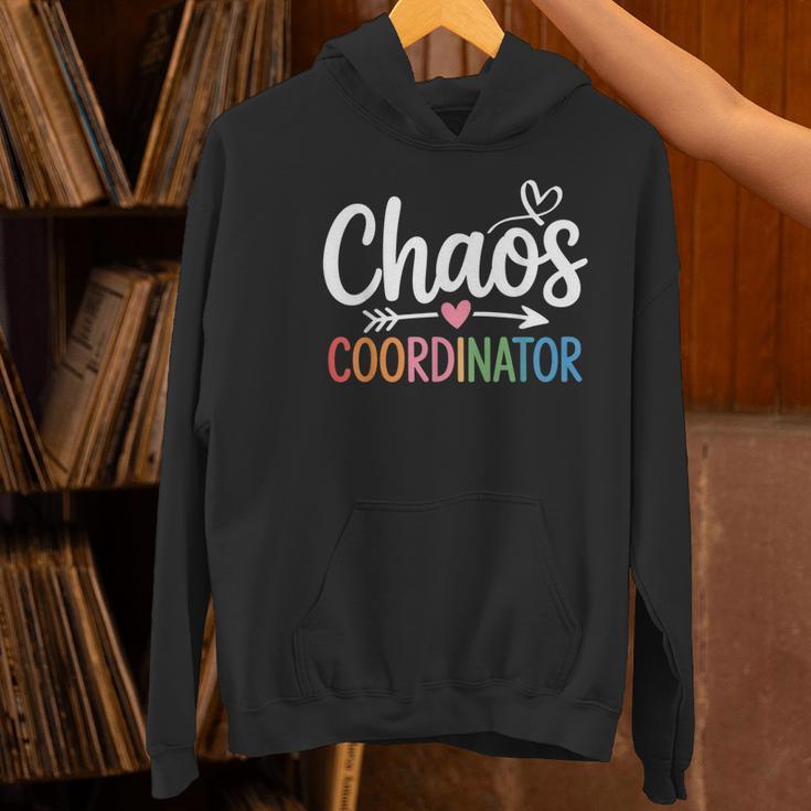 Chaos Coordinator Teacher Student Back To School 2025 Women's Hoodie, gift for family, gift for coworker