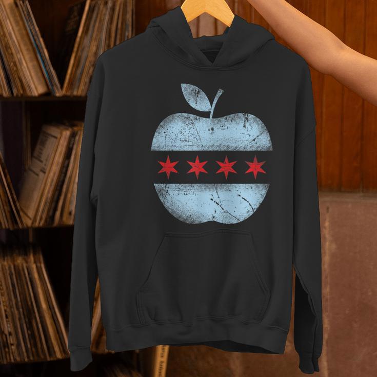 Chicago Flag Teacher School Cute Women's Hoodie, gift for family, gift for coworker