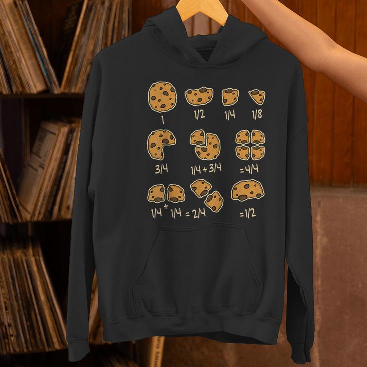 Chocolate Cookie Quick Math Fraction Math Teachers For Men Women Girls Kids Women's Hoodie, gift for family, gift for coworker Chocolate Cookie Quick Math Fraction Math Teachers For Men Women Girls Kids Women's Hoodie, gift for family, gift for coworker