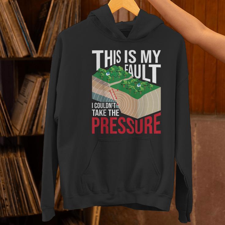 Couldn't Take The Pressure Geology Earth Science Teacher Women's Hoodie, Science Teacher Hoodies, gift for family, gift for coworker