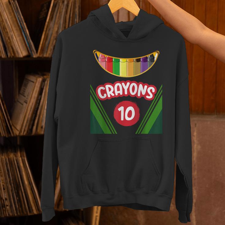Crayon Box Fun Teacher Student Crayon Squad Halloween 2022 Women's Hoodie, gift for family, gift for coworker Crayon Box Fun Teacher Student Crayon Squad Halloween 2022 Women's Hoodie, gift for family, gift for coworker