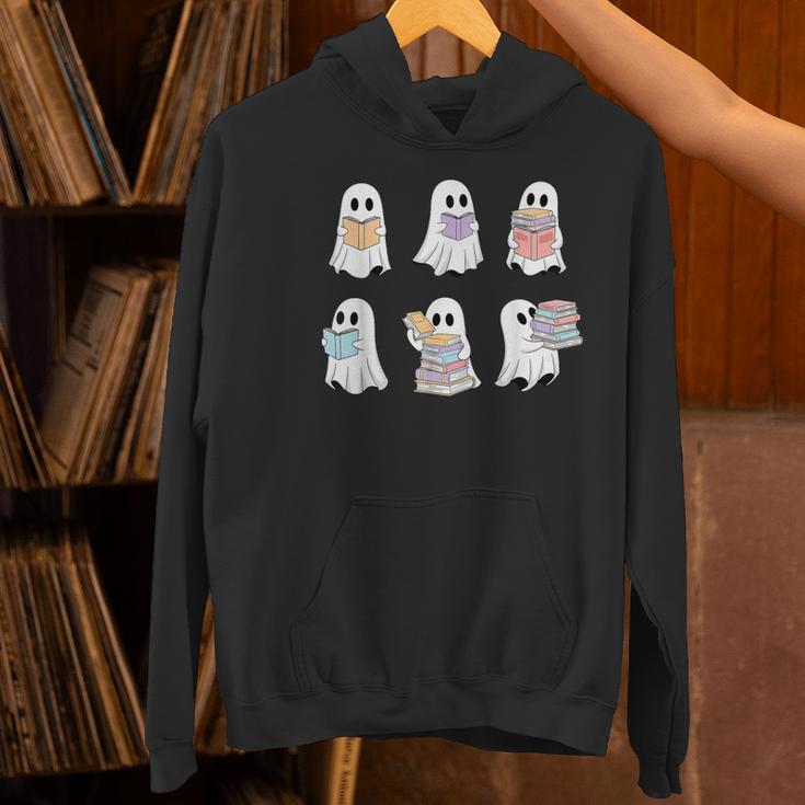 Cute Boo Ghost Reading Books Halloween Librarian Teacher Kid Women's Hoodie, gift for family, gift for coworker Cute Boo Ghost Reading Books Halloween Librarian Teacher Kid Women's Hoodie, gift for family, gift for coworker