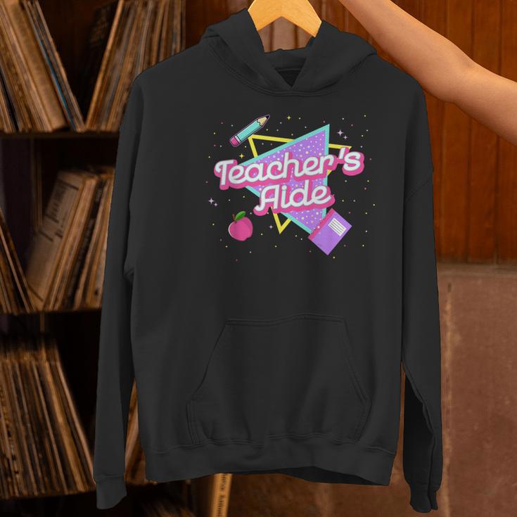 Cute Teacher's Aide Shirt 80's 90's Back To School For Men Women Women's Hoodie, gift for family, gift for coworker Cute Teacher's Aide Shirt 80's 90's Back To School For Men Women Women's Hoodie, gift for family, gift for coworker