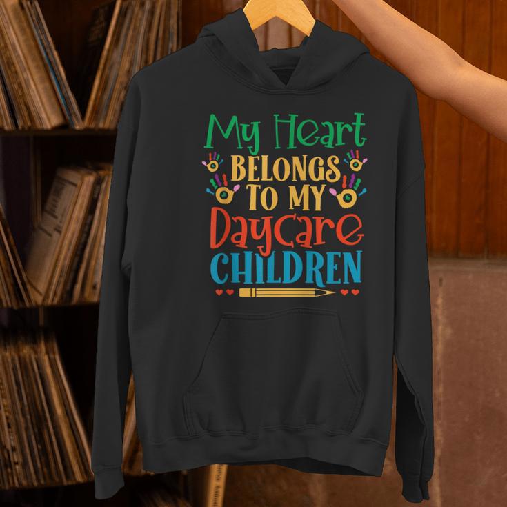 Daycare Children Childcare Provider Teacher PreK Nursery Women's Hoodie, gift for family, gift for coworker Daycare Children Childcare Provider Teacher PreK Nursery Women's Hoodie, gift for family, gift for coworker