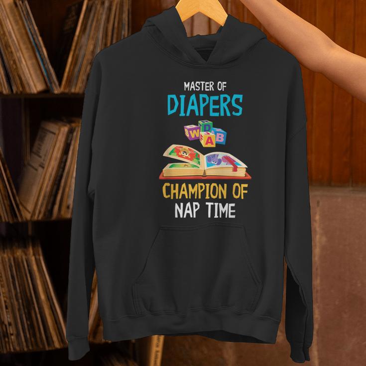 Daycare Provider Master Of Diapers Childcare Teacher Women's Hoodie, gift for family, gift for coworker Daycare Provider Master Of Diapers Childcare Teacher Women's Hoodie, gift for family, gift for coworker