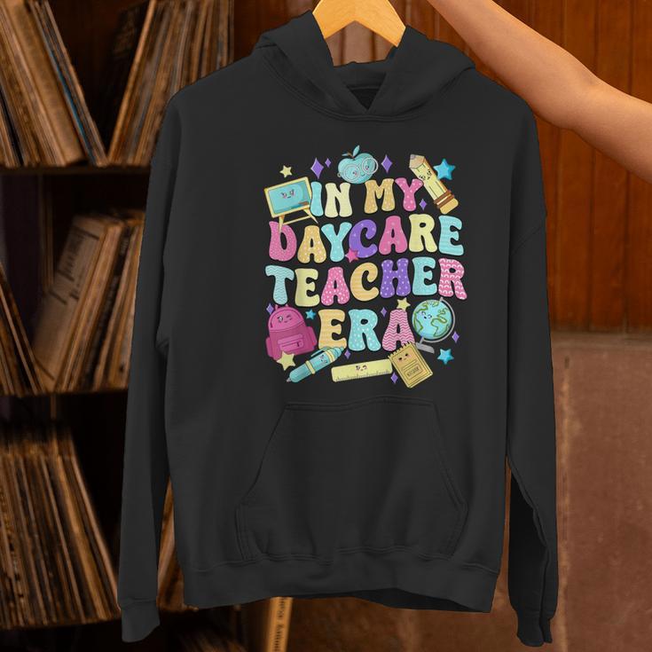 In My Daycare Teacher Era Daycare Provider Kids Women's Hoodie, gift for family, gift for coworker