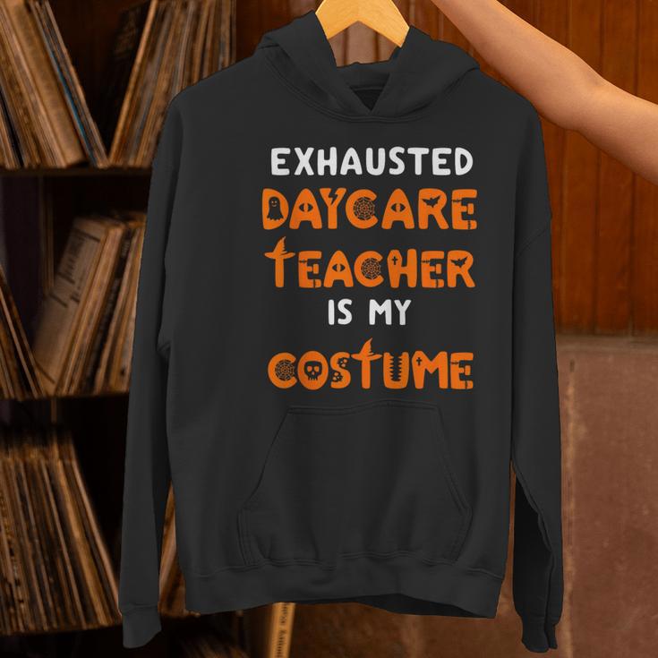 Daycare Teacher Halloween Costume Tired Day Care Shirt Women's Hoodie, gift for family, gift for coworker Daycare Teacher Halloween Costume Tired Day Care Shirt Women's Hoodie, gift for family, gift for coworker