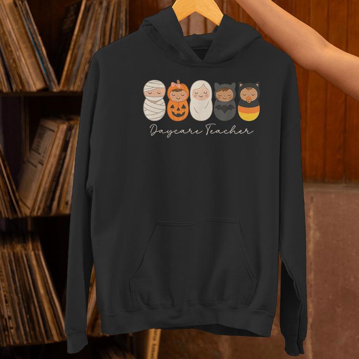 Daycare Teacher Halloween Infant Squad Spooky Childcare Fall Women's Hoodie, gift for family, gift for coworker Daycare Teacher Halloween Infant Squad Spooky Childcare Fall Women's Hoodie, gift for family, gift for coworker