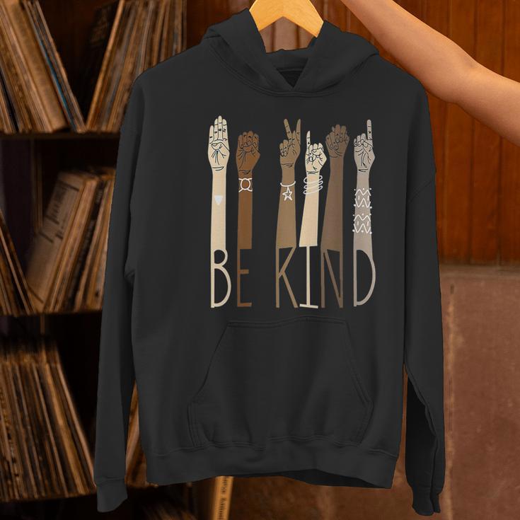 Deaf Be Kind Sign Language Hand Talking Teachers Interpreter Women's Hoodie, gift for family, gift for coworker Deaf Be Kind Sign Language Hand Talking Teachers Interpreter Women's Hoodie, gift for family, gift for coworker