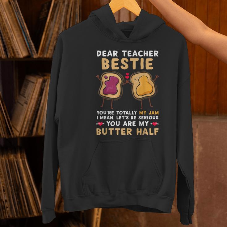 Dear Teacher Bestie You'Re Totally My Jam Shirt Kids Women's Hoodie, gift for family, gift for coworker