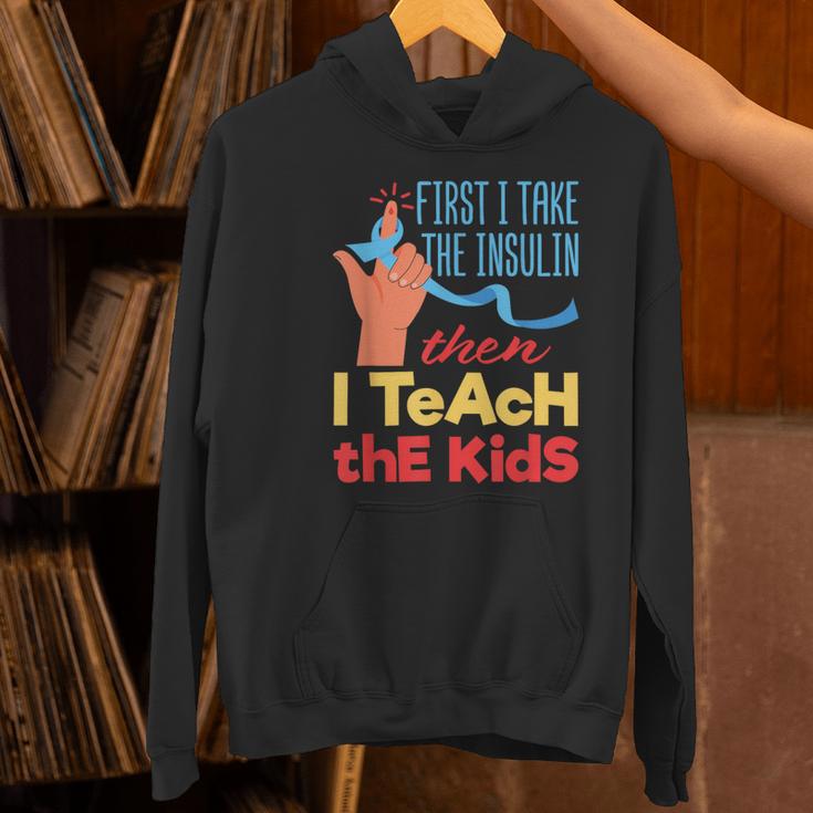 Diabetic Teacher Diabetes Awareness Insulin Blue Ribbon Women's Hoodie, gift for family, gift for coworker Diabetic Teacher Diabetes Awareness Insulin Blue Ribbon Women's Hoodie, gift for family, gift for coworker
