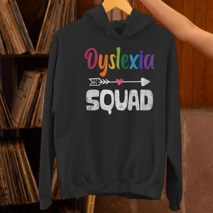 Dyslexia Awareness Month Dyslexia Teacher Therapist Women's Hoodie, gift for family, gift for coworker