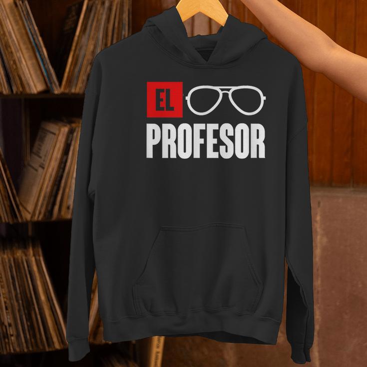 El Professor Money Costume Profesor Glasses Men Teacher Gift Women's Hoodie, gift for family, gift for coworker El Professor Money Costume Profesor Glasses Men Teacher Gift Women's Hoodie, gift for family, gift for coworker