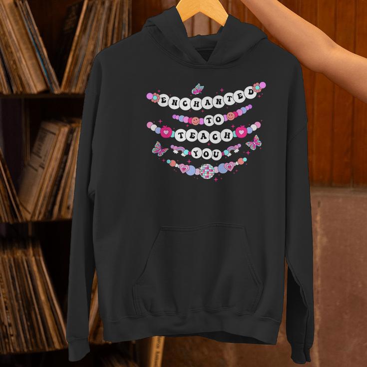 Enchanted To Teach You Bracelet Teacher Back To School Women's Hoodie, gift for family, gift for coworker Enchanted To Teach You Bracelet Teacher Back To School Women's Hoodie, gift for family, gift for coworker