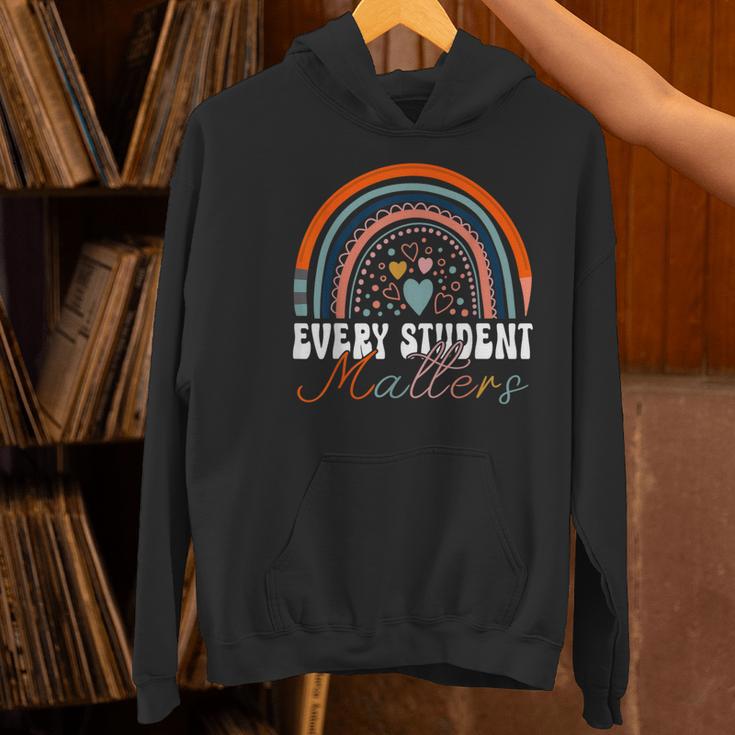 Every Student Matters Paraprofessional Support Teacher Women's Hoodie, gift for family, gift for coworker