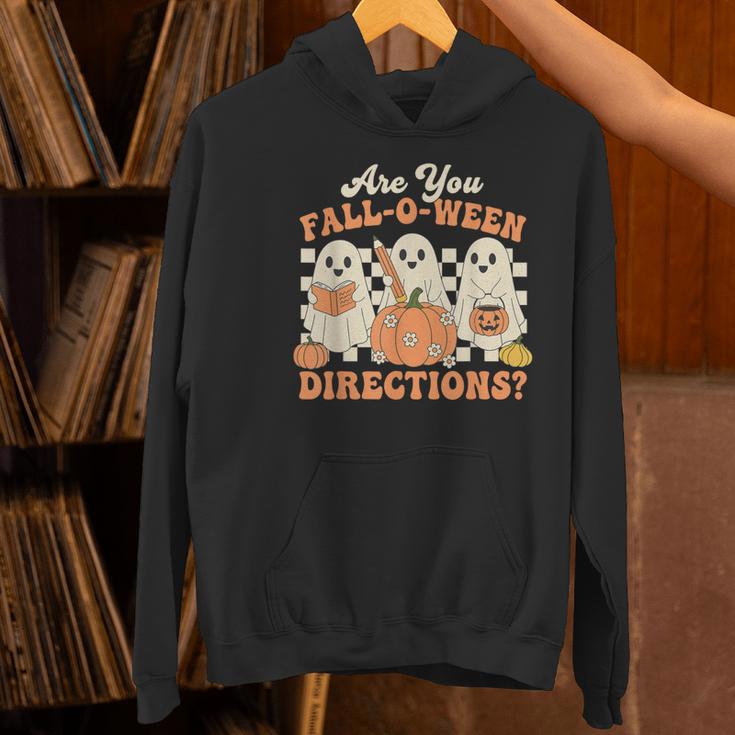 Are You Fall O Ween Directions Halloween Teacher Women's Hoodie, gift for family, gift for coworker Are You Fall O Ween Directions Halloween Teacher Women's Hoodie, gift for family, gift for coworker