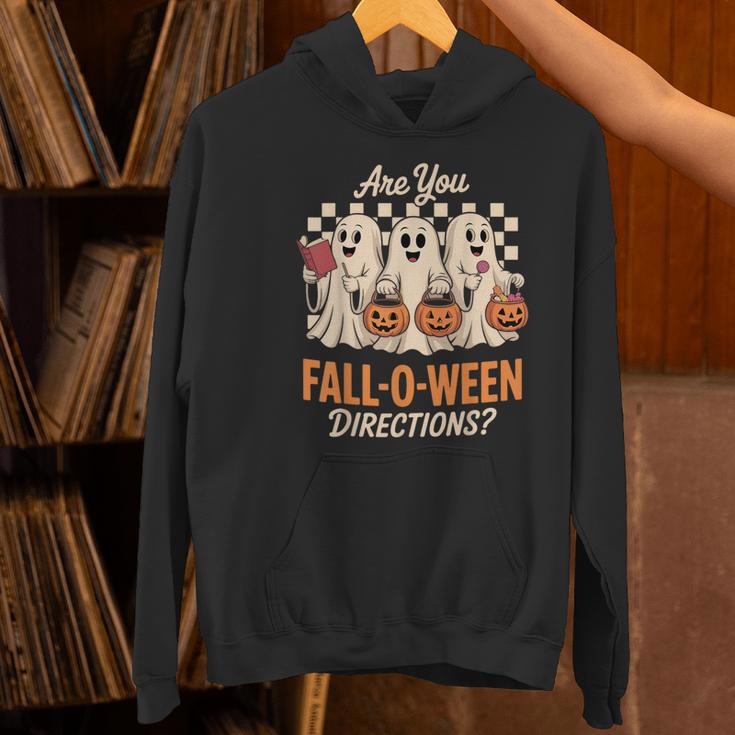 Are You Fall O Ween Directions Teacher Halloween Boo Ghost Women's Hoodie, gift for family, gift for coworker Are You Fall O Ween Directions Teacher Halloween Boo Ghost Women's Hoodie, gift for family, gift for coworker