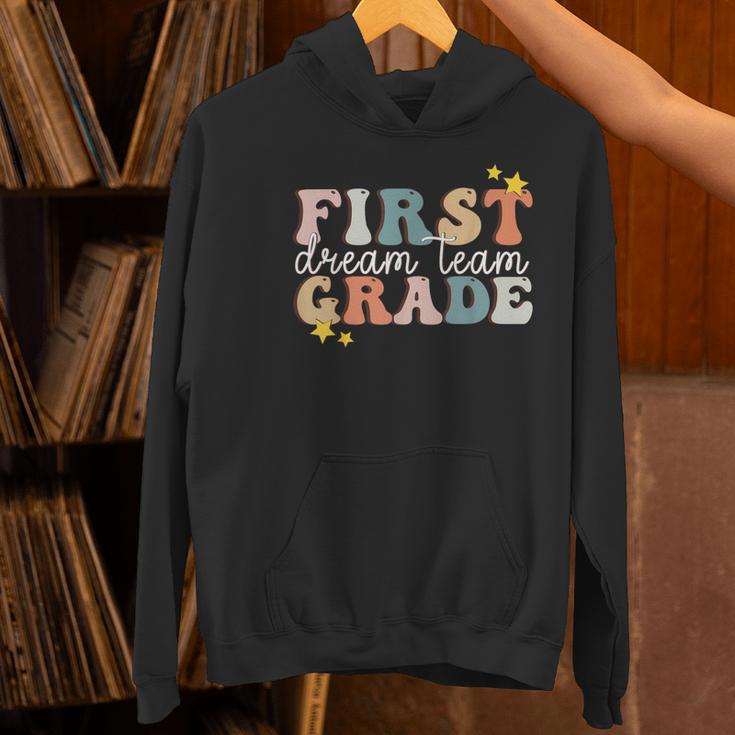 First Grade Dream Team First Day Of 1st Grade Teachers For Men Women Women's Hoodie, First Grade Teacher Hoodies, gift for family, gift for coworker First Grade Dream Team First Day Of 1st Grade Teachers For Men Women Women's Hoodie, First Grade Teacher Hoodies, gift for family, gift for coworker