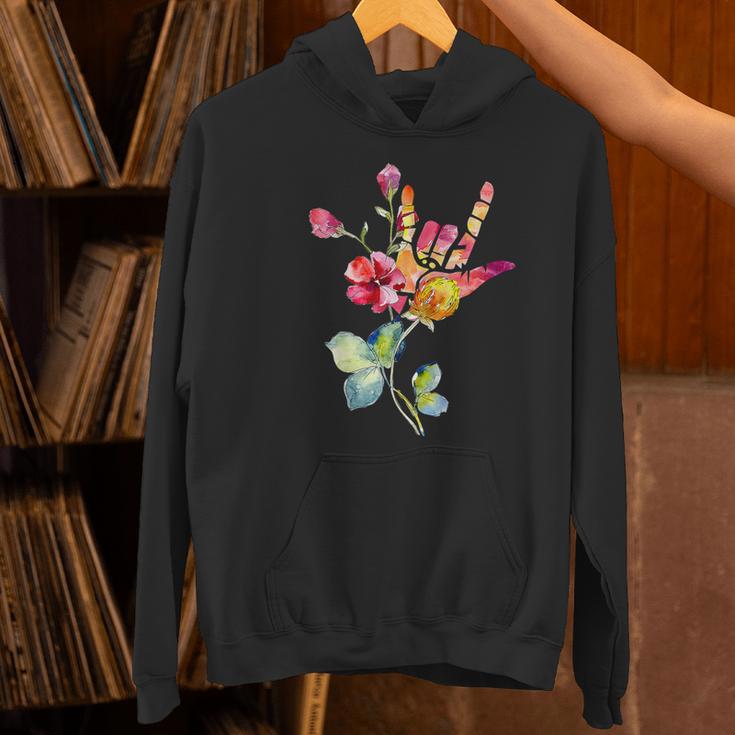 Flower American Sign Language ASL Teacher Teaching Deaf Women's Hoodie, gift for family, gift for coworker Flower American Sign Language ASL Teacher Teaching Deaf Women's Hoodie, gift for family, gift for coworker