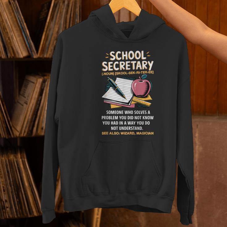 Front Office Teacher Admin Meaning School Secretary Women's Hoodie, gift for family, gift for coworker Front Office Teacher Admin Meaning School Secretary Women's Hoodie, gift for family, gift for coworker