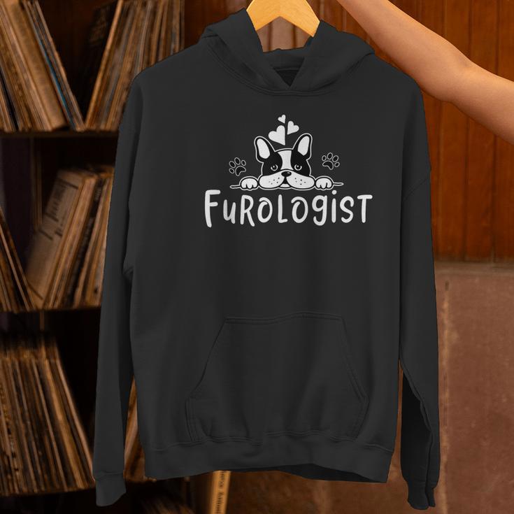 Furologist Puppy Stylist Cute Dog Groomer Men Women Women's Hoodie, gift for family, gift for coworker