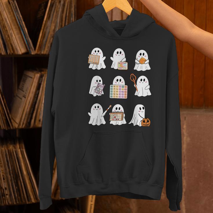 Ghost Speech Therapy Teacher Spooky Season Halloween Women's Hoodie, gift for family, gift for coworker