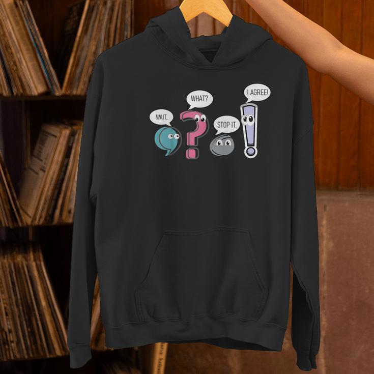 Grammar TeacherWait What Stop It I Agree Women's Hoodie, gift for family, gift for coworker Grammar TeacherWait What Stop It I Agree Women's Hoodie, gift for family, gift for coworker