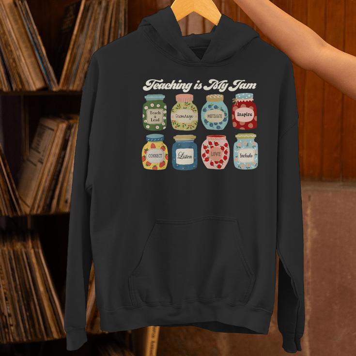 Groovy Teaching Is My Jam Teacher Appreciation Women's Hoodie, Groovy Teacher Hoodies, gift for family, gift for coworker Groovy Teaching Is My Jam Teacher Appreciation Women's Hoodie, Groovy Teacher Hoodies, gift for family, gift for coworker