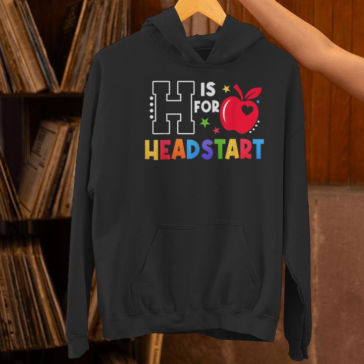 H Is For Head Start Teacher First Day Of School Tee Women's Hoodie, gift for family, gift for coworker H Is For Head Start Teacher First Day Of School Tee Women's Hoodie, gift for family, gift for coworker