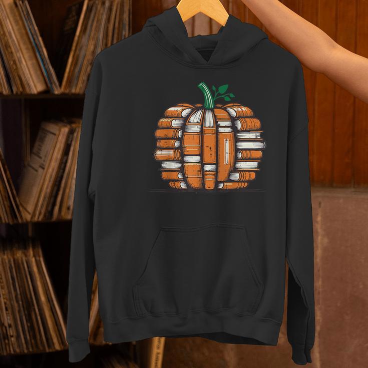 Halloween Books Pumpkin Reading Teacher Fall Men Women Women's Hoodie, gift for family, gift for coworker Halloween Books Pumpkin Reading Teacher Fall Men Women Women's Hoodie, gift for family, gift for coworker